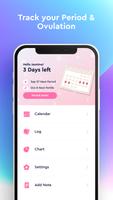 Period Tracker, Women Calendar ảnh chụp màn hình 1