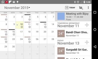 Everyday Business Calendar скриншот 2