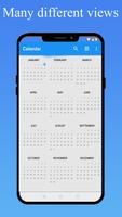 برنامه‌نما Calendar عکس از صفحه