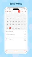 Calendar screenshot 2