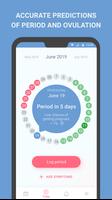 Period tracker, calendar, ovulation, cycle پوسٹر