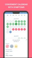 Period tracker, calendar, ovulation, cycle screenshot 1