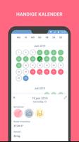Menstruatiekalender, Cyclus kalender, ovulatie screenshot 1