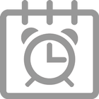 Alarma de calendario (D-DAY) icono