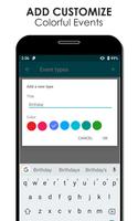 Holiday Calendar, todo List & reminder App captura de pantalla 2