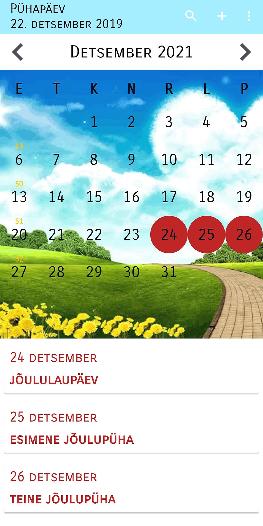 Eesti Kalender For Android Apk Download