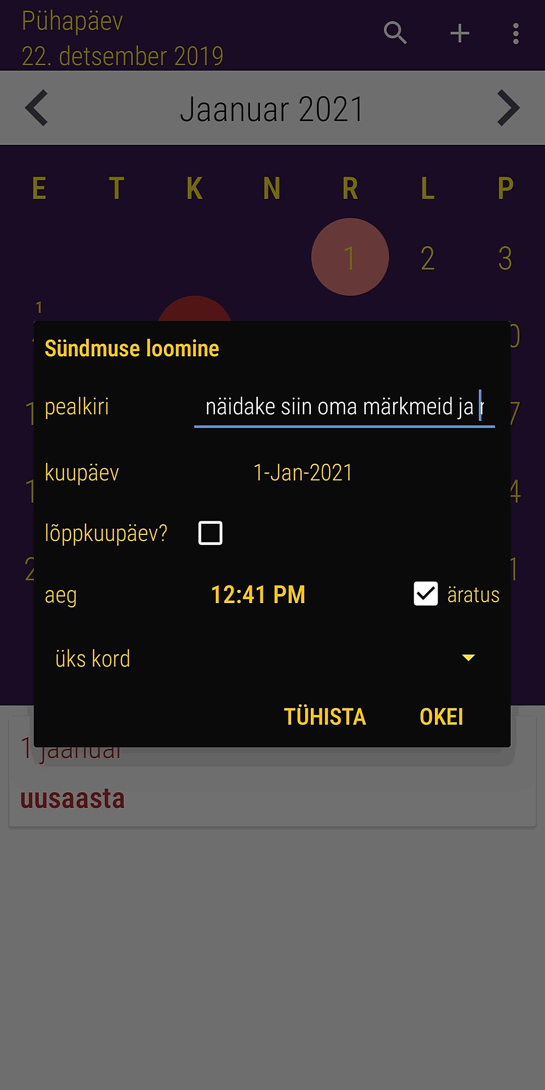 Eesti Kalender For Android Apk Download