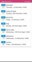 Urdu Calendar capture d'écran 1