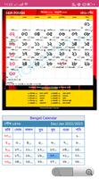 Bengali Calendar plakat