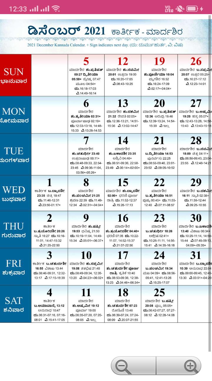 Kannada Calendar 2022 APK for Android Download
