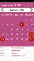 Calendario Paraguay screenshot 1
