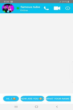 Chat Contact Call Famous Tube Family Chat Prank Pour Android Telechargez L Apk