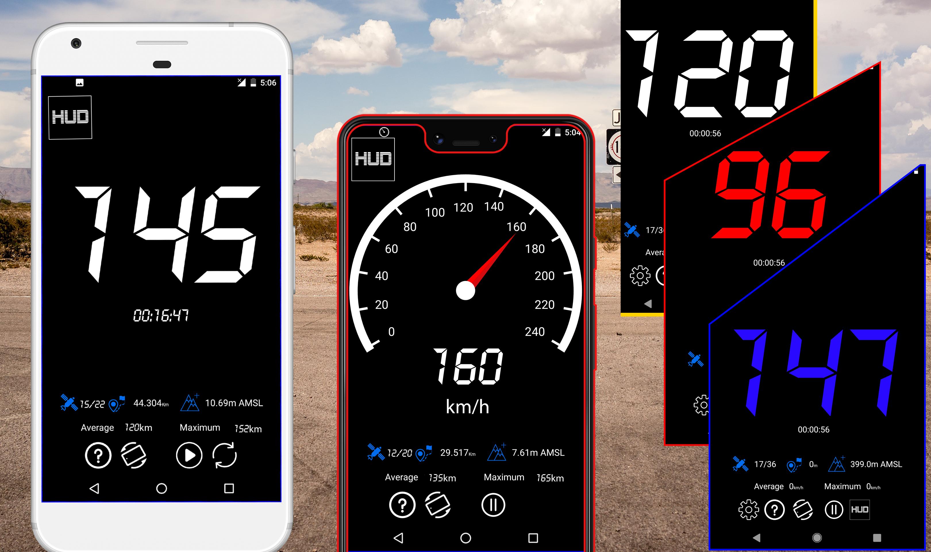 GPS Speedometer : Odometer: Trip meter + GPS speed for Android - APK  Download