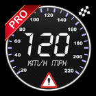 GPS Speedometer Trip Meter PRO आइकन