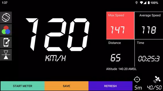 GPS Speedometer - Trip Meter
