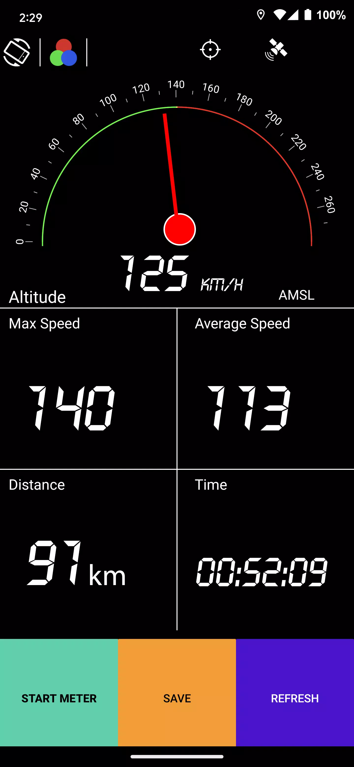 GPS Geschwindigkeitsmesser APK für Android herunterladen