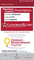 California Rx Card poster