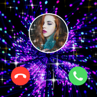 Color Call Flash- Call Screen,-icoon