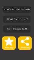 Call Jeff The Killer Horror Fake Chat - Video Call captura de pantalla 1