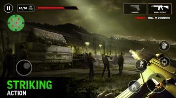 Call of Zombie Shooter: 3D Mis تصوير الشاشة 1