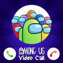 Fake call impostor, video call among us APK