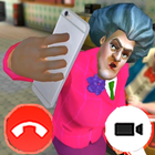 Call from Scary Teacher - Video Call Simulator icône