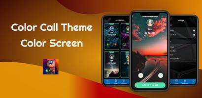 Phone Caller Screen Theme App poster