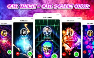 Call Theme Color Screen تصوير الشاشة 2