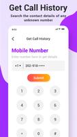 Call History any number detail captura de pantalla 1
