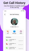 Call History any number detail captura de pantalla 2