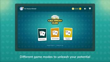 Call break Club Game by Oogway تصوير الشاشة 3