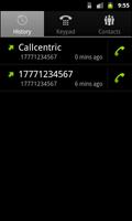 1 Schermata Callcentric