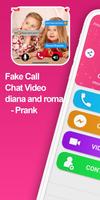 fake call Video Diana and Roma Affiche