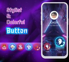 Color Call Screen: DIY Themes Affiche