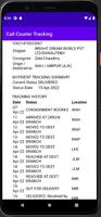 برنامه‌نما CallCourier Tracking عکس از صفحه