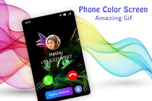 Color Phone Call Flash Screen Ekran Görüntüsü 2