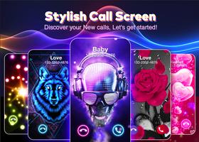 Color Flash Launcher - Call Screen, Themes-poster