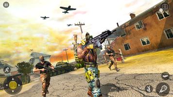 Call for Last Battle Duty - Gun Shooting Black Ops الملصق