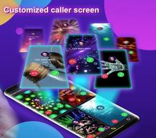 Color Call - Color Phone Flash Caller Screen Theme capture d'écran 1