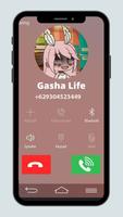 Talking Gasha Life - Fake Call screenshot 2