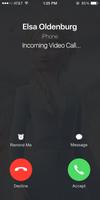 Calling Simulator From Elssa - Voice & Video الملصق