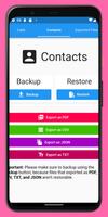 Call Log Backup & PDF Export imagem de tela 1