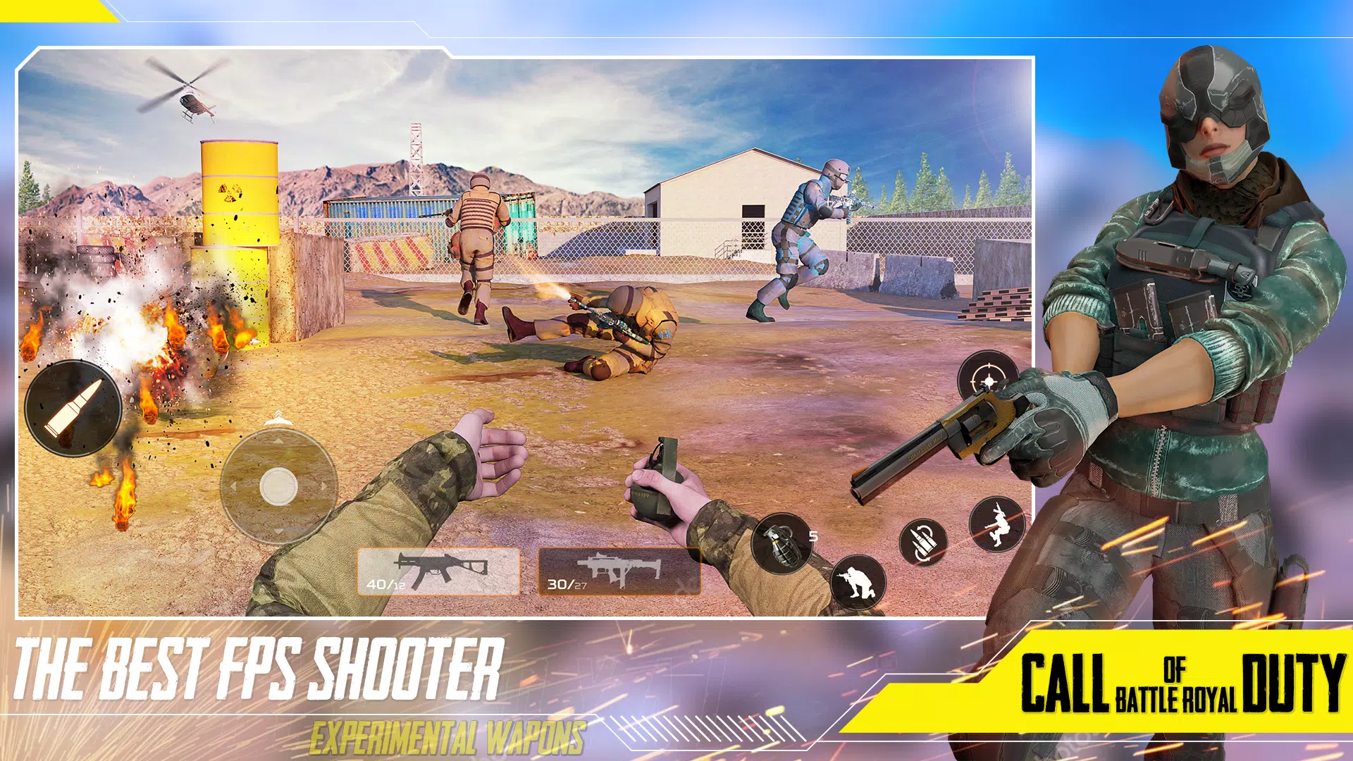 Cyber Gun: Battle Royale Games Game for Android - Download