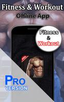 Fitness and workout with offli Affiche