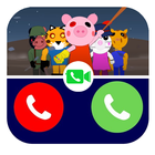 Free Fake From Call Piggy Prank Roblx Simulation أيقونة