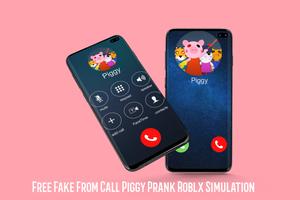 Free Fake From Call Piggy Prank Roblx Simulation تصوير الشاشة 1