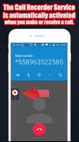 Call Recording Service captura de pantalla 2