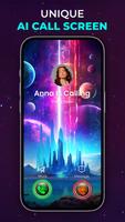 Color phone Call Screen Theme پوسٹر