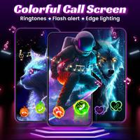 Call Screen & Edge Lighting-poster