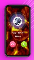 Color Dialer - Color Flash Phone capture d'écran 3
